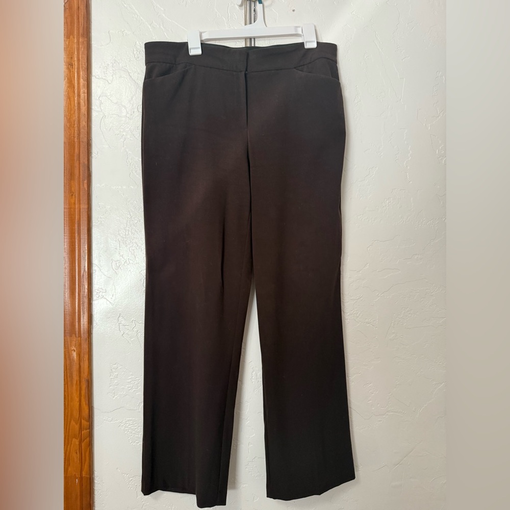 JM Collection Chocolate Brown Dress Pants